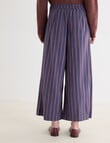 Jigsaw Resound Pant, Biro Mocha Stripe product photo View 02 S