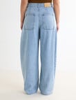 Mineral Carter Relaxed Tie Jean, Sky Blue product photo View 02 S