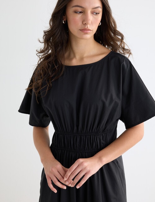 Mineral Anya Dress, Black product photo View 05 L