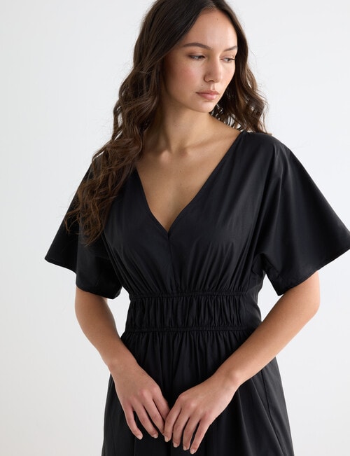 Mineral Anya Dress, Black product photo View 07 L