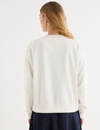 Denim Republic Montauk Sweatshirt, Cream product photo View 02 S