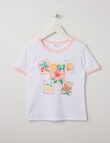 Switch Stamps Ringer Tee, Vanilla & Baby Pink product photo