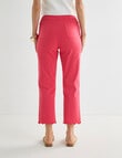 Ella J Scalloped Leg Crop, Poppy product photo View 02 S