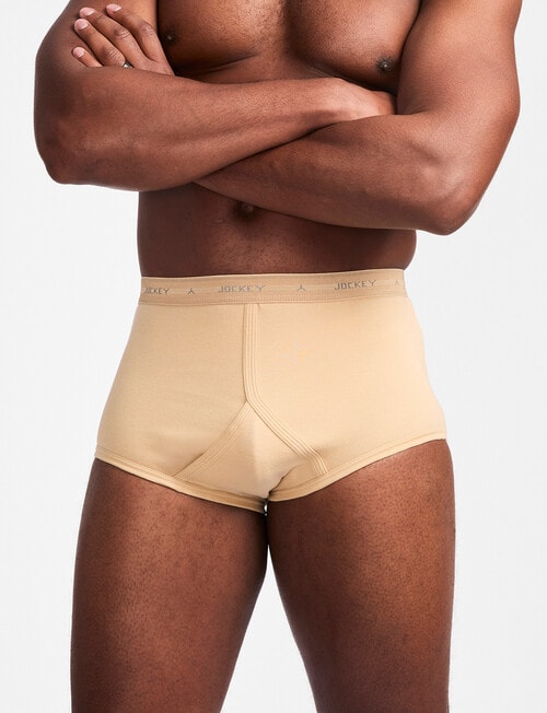 Jockey Y-Front Brief, 2-Pack, Tan product photo View 02 L
