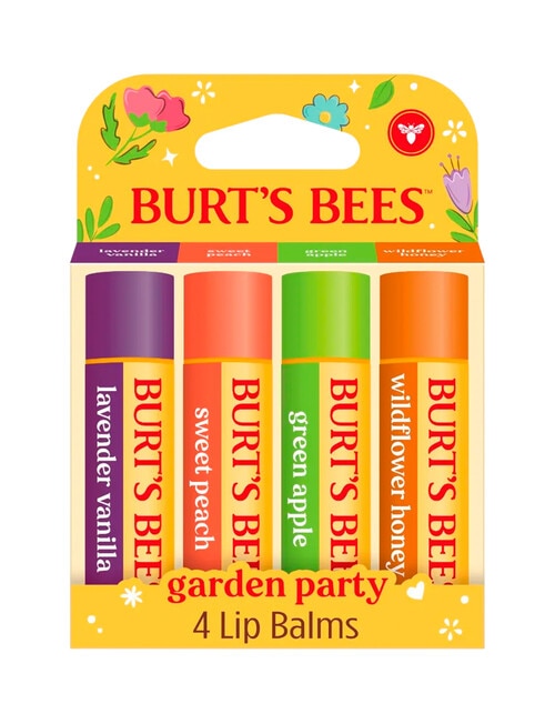 Burts Bees Garden Party, 4-Pack product photo