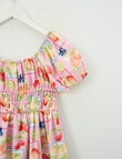Switch Fruit Mia Puff Sleeve Dress, Blush product photo View 02 S