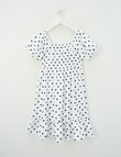 Switch Spot Mia Puff Sleeve Dress, Vanilla product photo