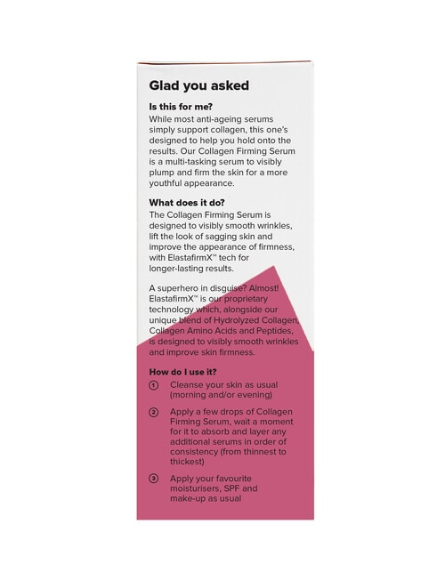 BOOST LAB ElastafirmX Collagen Firming Serum, 30ml product photo View 07 L