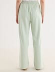 Zest Lounge Loop Back Wide Leg Pant, Leaf product photo View 02 S
