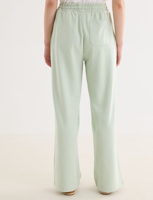 Zest Lounge Loop Back Wide Leg Pant, Leaf product photo View 02 L