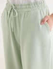 Zest Lounge Loop Back Wide Leg Pant, Leaf product photo View 04 S