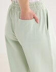 Zest Lounge Loop Back Wide Leg Pant, Leaf product photo View 05 S