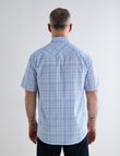Chisel Mason Short Sleeve Shirt, Light Blue product photo View 02 S
