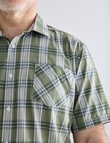 Chisel Mason Short Sleeve Shirt, Khaki product photo View 04 S