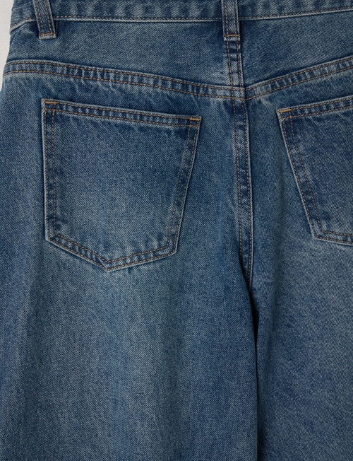 Switch Gia Bow Tape Baggy Jean, Vintage Blue product photo View 02 L