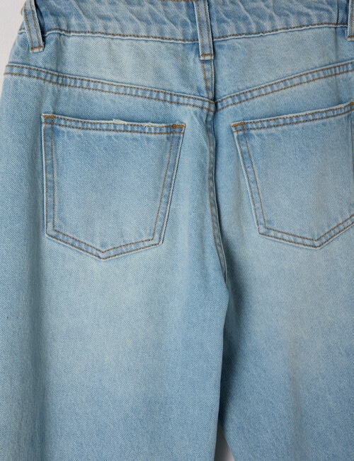 Switch Abbie Straight Leg Jean, Soft Blue product photo View 02 L
