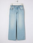 Switch Abbie Straight Leg Jean, Soft Blue product photo View 04 S