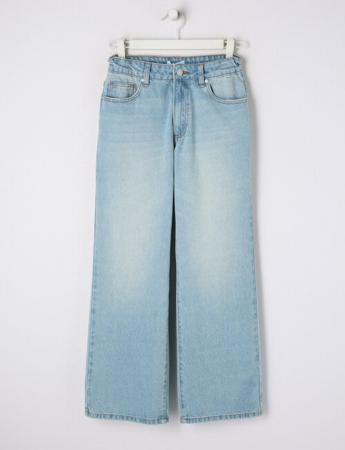 Switch Abbie Straight Leg Jean, Soft Blue product photo View 04 L