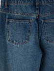 Switch Abbie Straight Leg Jean, Washed Mid Blue product photo View 02 S