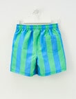 Mac & Ellie Stripe Volley Short, Apple product photo View 02 S