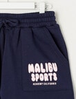 Switch Malibu Sports Short, Navy & Baby Pink product photo View 02 S