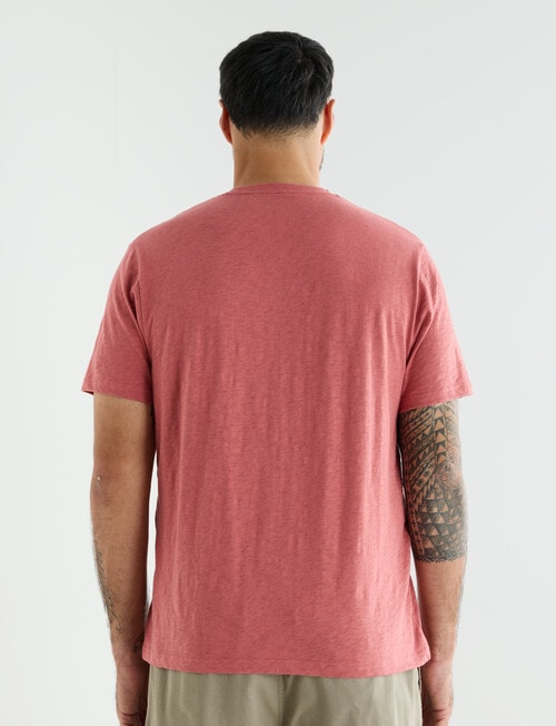 Logan Safari Tee, Coral product photo View 02 L