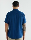 Logan Eagle Short Sleeve Shirt, Navy product photo View 02 S