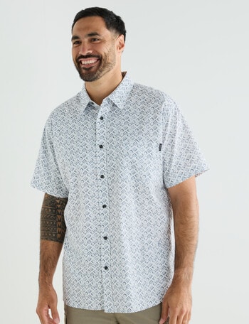 Logan Patmos Short Sleeve Shirt, White product photo
