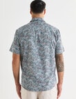 Logan Short Sleeve Shirt, Eden Teal product photo View 02 S