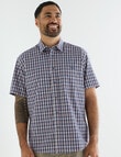 Logan Colton Short Sleeve Shirt, Navy product photo