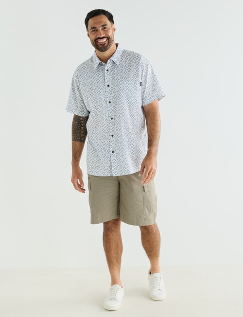 Logan Patmos Short Sleeve Shirt, White product photo View 03 L