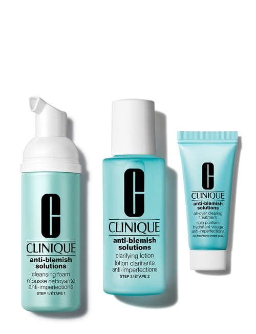 Clinique Clear Skin Routine: Mini Anti-Blemish Solutions Kit product photo View 02 L