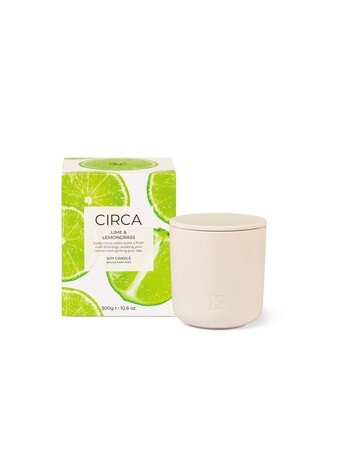 CIRCA Candle, 300g, Lime & Lemongrass product photo