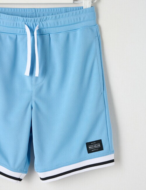 Mac & Ellie Basketball Knit Short, Blue product photo View 03 L