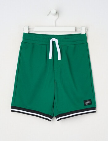 Mac & Ellie Basketball Knit Short, Green product photo