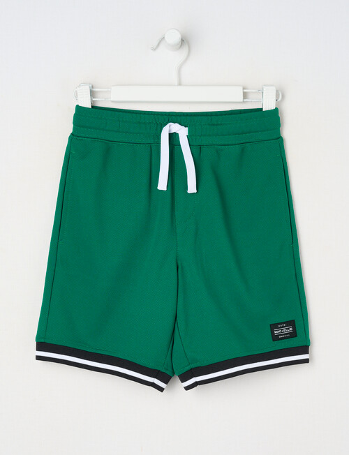 Mac & Ellie Basketball Knit Short, Green product photo