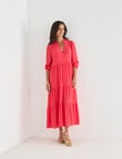 Ella J Tiered Dress, Poppy product photo