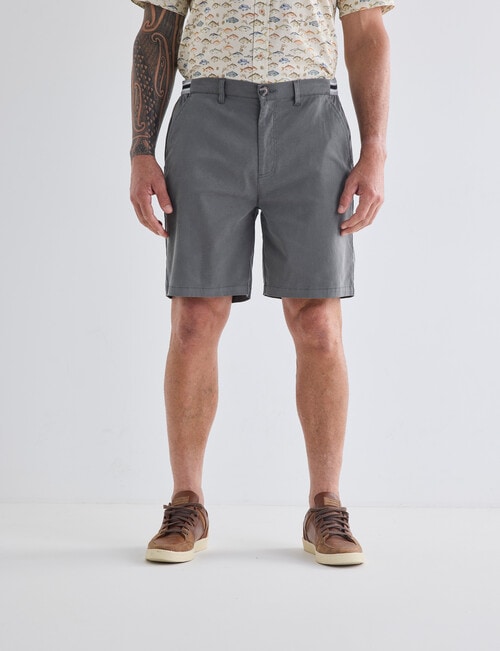 Logan Ron Shorts, Dark Grey product photo View 03 L
