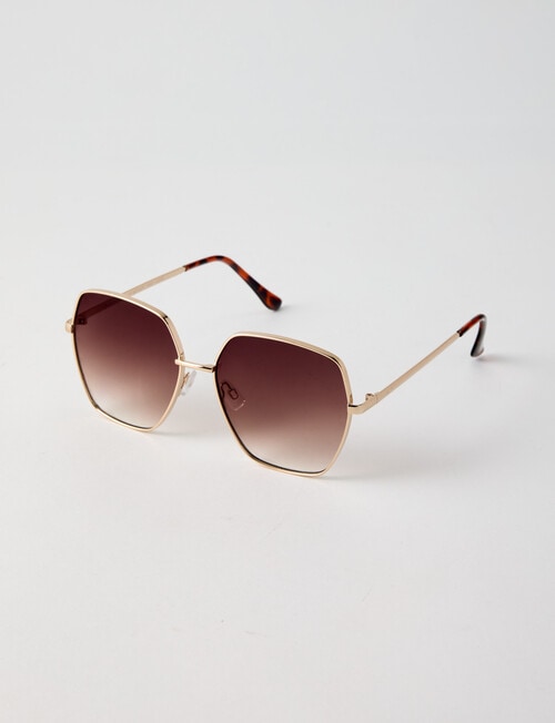 Whistle Rae Sunglasses, Brown product photo View 04 L