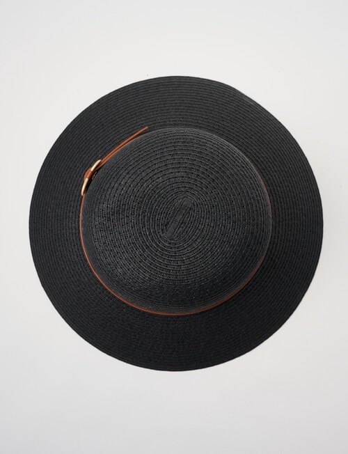 Boston + Bailey Belt Cloche Hat, Black product photo View 04 L