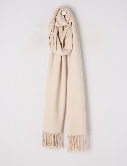 Boston + Bailey Classic Scarf, Chalk product photo