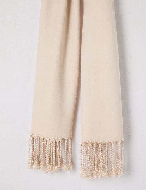 Boston + Bailey Classic Scarf, Chalk product photo View 02 L