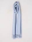 Classic Scarf, Ice Blue product photo