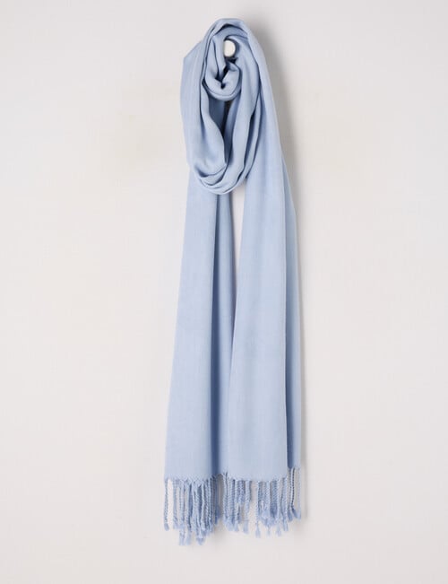 Classic Scarf, Ice Blue product photo