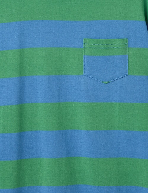 Mac & Ellie Stripe Short Sleeve Tee, Apple product photo View 02 L