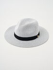 Boston + Bailey Boba Weekender Fedora, Grey product photo