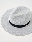 Boston + Bailey Boba Weekender Fedora, Grey product photo View 02 S