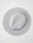 Boston + Bailey Boba Weekender Fedora, Grey product photo View 03 S