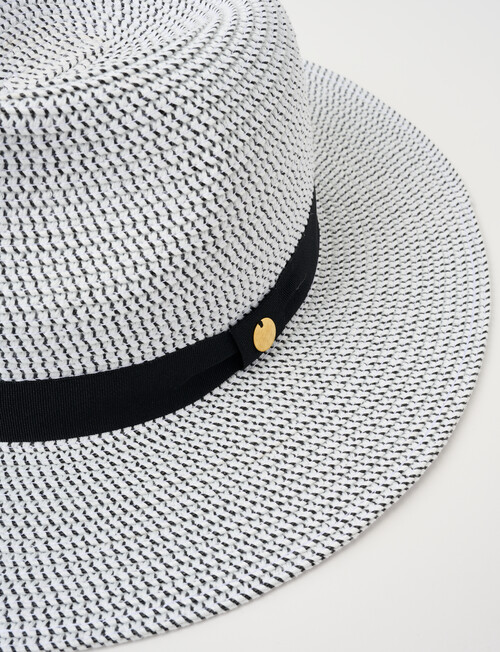 Boston + Bailey Boba Weekender Fedora, Grey product photo View 04 L