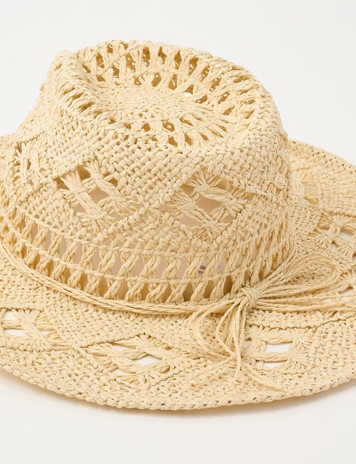 Zest Resort Zest Resort Cowboy Hat, Natural product photo View 02 L